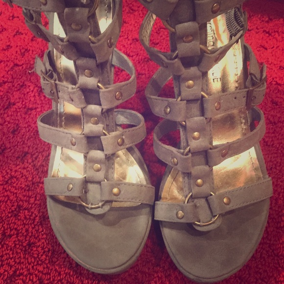 Gladiator wedge sandals - Picture 2 of 4